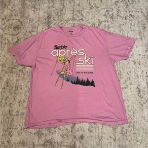 Pink Barbie Après Ski T-Shirt